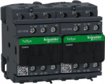 TeSys D reversing contactor, 3p(3 NO), AC-3, <= 440 V 18A, 24 V AC coil. range: TeSys - device short name: LC2D - contactor application: motor control, resistive load - utilisation category: AC-1, AC-3 - device presentation: preassembled with reversi ...