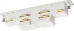 Straight connector 3-phase, white 1002642 | 4024163228589
