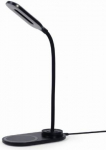 MOBILE CHARGER WRL DESK LAMP/BLACK TA-WPC10-LED-01 GEMBIRD TA-WPC10-LED-01 | 8716309125987