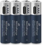 Battery RECH. LI-ION AAA 1.5V/500MAH, 4pcs. MRBAT160 | 4260664875826