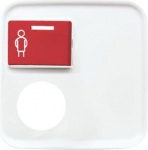 For call module with call push-button and plug contact. With red call push-button. As alternative to Ackermann covers 88881 L3 and 88881 L3N. 2CKA001724A4417 | 4011395260579