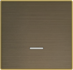 Color: Antique Gold.   Cover plate for universal push dimmer code: 8160.1 2CLA856010A1201 | 8427238166629