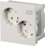 Socket outlet Protective contact (SCHUKO) White - Impressivo 2TKA00000811 | 6438199002033
