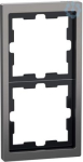 Double frame, nickel, Merten D-Life MEG4020-6550 | 4042811198114