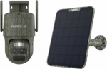 Reolink | TrackMix Series G770 Camouflage with Solar Panel 2 4G LTE Dual-Lens Battery Security Camera | PTZ | 4 MP | 2.8mm/F1.6 | IP65 | H.264/H.265 | Micro SD, Max. 256 GB B4GTMXPT4K09SPC | 6978285031078