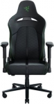 Razer Ergonomic Gaming Chair Enki X EPU Synthetic Leather; Steel; High density Polyurethane Moulded Foam | Black/Green RZ38-03880100-R3G1 | 8886419354161