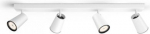 Quadruple ceiling light PAISLEY bar/tube white 4x5.5 NW 230V 22W IP20 915005530301 | 8718696164747