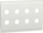 Mounting Plate, PrismaSeT G, for 8 Push-Button Diameter Dia 22mm, W200, H122mm, enclosure W600mm, IP LVS08862 | 3606481871091
