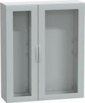 Floor standing polyester enclosure, Thalassa PLA, glazed door, completely sealed, 1500x1250x420mm, I NSYPLA15124TG | 3606480774744