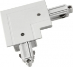 L-shaped connector 1-phase, white 143261 | 4024163127523