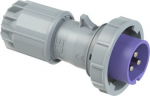 CEE-plug 3x32A 24VAC 50/60Hz IP67 TWIST, purple/grey 0732V | 9003399059735