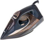 Camry | Steam Iron | CR 5036 | Steam Iron | 3400 W | Water tank capacity 360 ml | Continuous steam 50 g/min | Black/Gold CR 5036 | 5903887807715