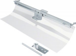 closure piece for flush floor trunking with foil dry care nominal width 500 BKFV500 | 4012002237144