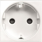 N2288.6 BL Socket outlet with srewless terminal, white, 2 modules Zenit 2CLA228860N1102 2CLA228860N1101 | 8427238068299