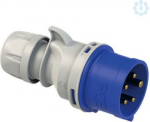 CEE Industrial Plug 5x16A (3P+N+PE) 9h SHARK blue 015-9 | 9003399107399