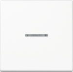 1-gang rocker with lens, white A590KO5WW | 4011377210554