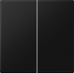 2-gang rocker, matt graphite black, LS LS995SWM | 4011377186996