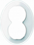 Double frame, white glass, Renova WDE006310