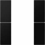 Cover kit 2-gang, matt graphite, LS KNX RF F50 LS502TSASWM | 4011377190825