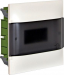 LEGRAND 1X8M FLUSH CABINET SMOKED DOOR E+N TERMINAL BLOCK FOR DRY WALL 134178 | 3414971197442