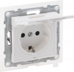SUNO IP 44 2P+E SOCKET SCHUKO STANDARD AUTO TERMINALS SHUTTERED WHITE 721123 | 3414972045551