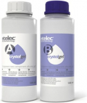 CRYSTALGEL fast-setting two-component electrical insulation gel, crystal clear, in 0.5L+0.5L bottles + container MP0200 | 8033712908175