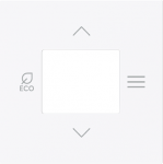 As cover for room temperature controller with/without CO2/moisture sensor (6109/18 and 6109/28). 2CKA006155A0126 | 4011395326701