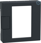 Schneider Electric Merten System M room temperature controller MEG5775-0414 in color anthracite is a central plate. Its mounting box can be recessed into the surface with flush type. It is 72 mm in width, 47 mm in height, and 72 mm in depth. It reach ...