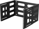 Lanberg Folding Bracket Wall-mount 19" 6U | FB01-5406-10B | Black FB01-5406-10B | 5901969447675