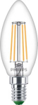 LED bulb 2.3W (40W) B35 E14 CL UE SRT4 485lm 2700K 929003800701 | 8720169310636