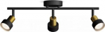 Ceiling/wall spotlight Conduit, GU10, 3x5W, IP20, black 929004108201 | 8720169299917
