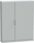 Floor standing polyester enclosure, Thalassa PLA, plain door, open bottom, 1500x1250x320mm, IP54, IK NSYPLAZ15123G | 3606480775734
