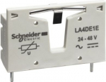 TeSys Deca, suppressor module, varistor, 24...48V AC/DC LA4DE1E | 3389110233070