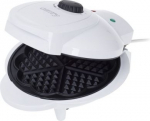 Camry | Waffle maker | CR 3022 | 1000 W | Number of pastry 5 | Heart shaped | White CR 3022 | 5908256834811
