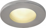 Downlight Luminaire DOLIX OUT QPAR51 GU10, 50W, IP65, matt silver 1001168 | 4024163194853