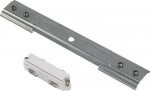 Direct connector for 1-circuit track, recessed version, white/nickel matt 143271 | 4024163128582