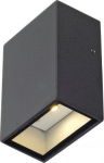 QUAD 1 wall light, square, anthracite, LED, 1x3W, 3000K, IP44 232465 | 4024163129305