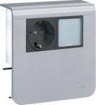 acc.box SL20080 socket+LED alu SL20080925D1 | 4012740895873