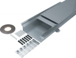 flush floor trunking with trough nw 300 f sealing tape levelling range 80-120mm BKWD300080 | 4012002241301