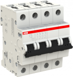 4P C 10A Miniature Circuit Breaker (MCB) S204-C10 2CDS254001U0104