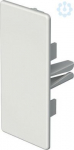 End piece for cable duct type WDK 40090, white, WDK HE40090RW 6193234 | 4012196797530