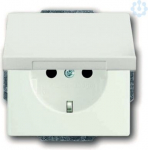 Socket outlet with lid white Carat 20 EUK-884 2CKA002018A1494 | 4011395129937