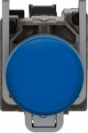 Blue complete pilot light &Oslash;22 plain lens with integral LED 24V. range of product: Harmony XB4 - product or component type: complete pilot light - device short name: XB4 - fixing collar material: zamak - mounting diameter: 22 mm - operator additional  ...