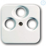 Cover plate for TV-FM-SAT outlet, white Reflex 1743-03-214 2CKA001724A1754 | 4011395538005