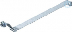 Downspout clamp for routing Rd 8&minus;10 mm behind pipe, For pipe 100 mm, 301 S-100 5351057 | 4012195426974