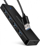 AXAGON Travel four-port USB-A 5Gbps hub | HUE-C1A HUE-C1A | 8595247907660