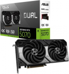 Graphics Card ASUS NVIDIA GeForce RTX 5070 12 GB GDDR7 192 bit PCIE 5.0 16x Dual Slot Fansink 1xHDMI 3xDisplayPort DUAL-RTX5070-O12G DUAL-RTX5070-O12G | 4711636046213