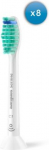Philips | Replacement brush heads | HX6018/87 Sonicare ProResults | Heads | For adults | Number of brush heads included 8 | Black HX6018/87 | 8720689036788