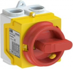 ONE20M2Y Enclosed switch disconnector, 2P, 15.2A, 2.6 kW, IP67 1SCA135533R1001 | 6417019641232