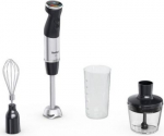 TEFAL | Hand Blender | Quickchef+ HB673830 | Hand Blender | 1000 W | Number of speeds 20 | Turbo mode | Black/Stainless Steel HB673830 | 3016667291795